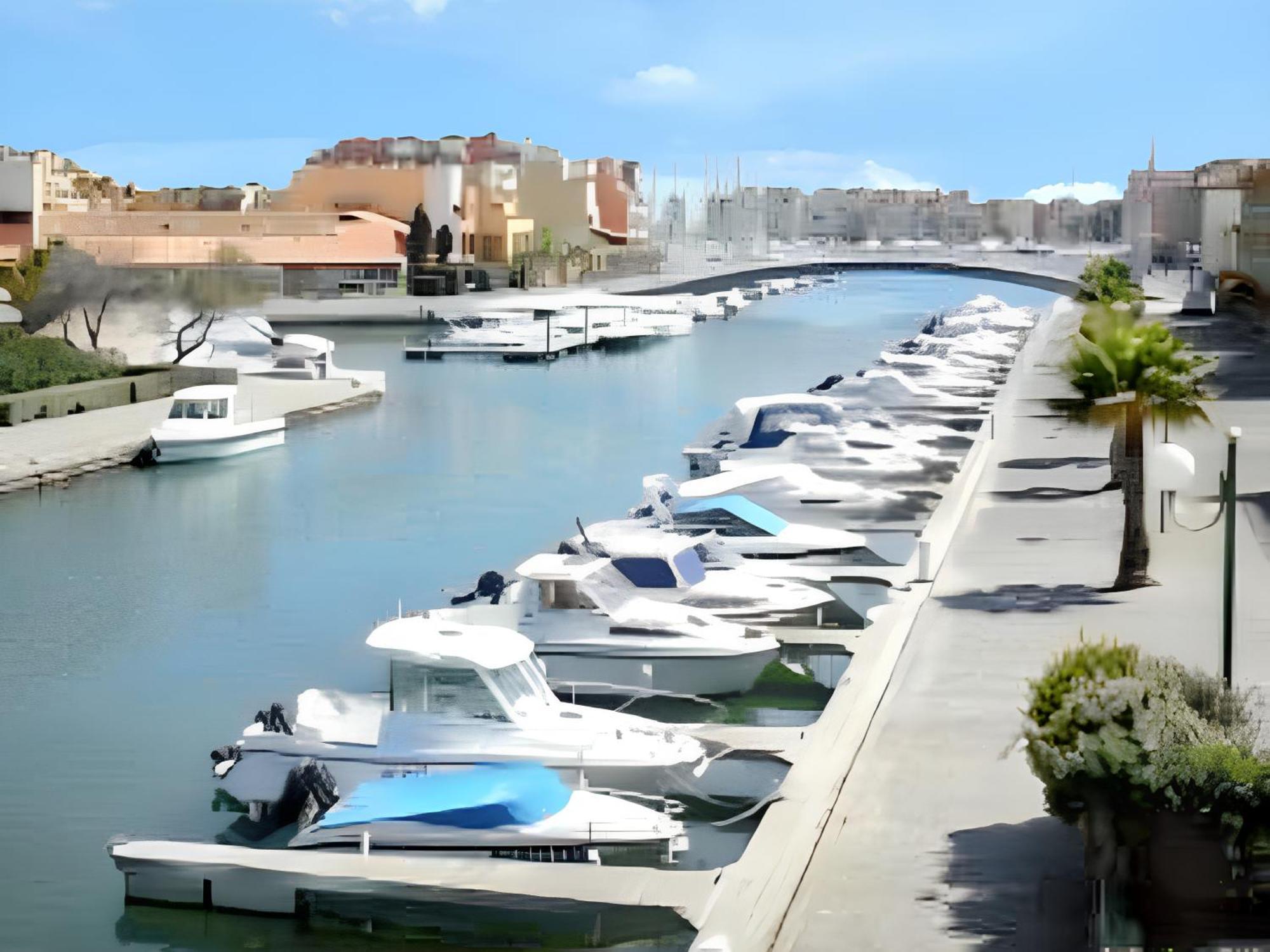 Appartement d'une chambre avec piscine partagee balcon amenage et wifi a Gruissan a 2 km de la plage Extérieur photo